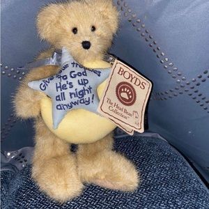 Boyds Bears Sweet Dreams #94833 Plush Moon Thinkin Of Ya Series Rare With Tags